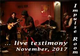 Video link to Suspects of Soul at Impluse Room, Nov. 2017